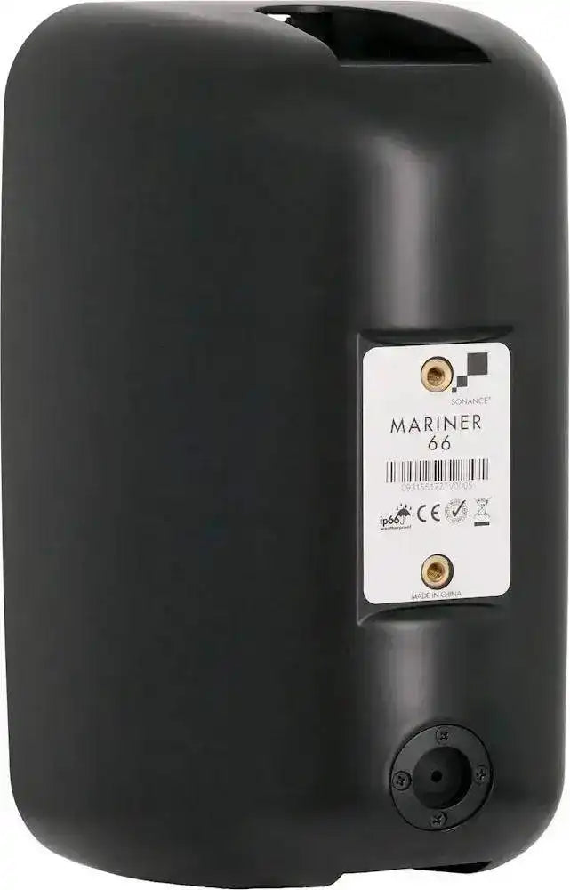 Sonance - MARINER 66 - Mariner Series 6-1/2" 2-Way Outdoor Surface Mount Speakers (Pair) - Black Speakers Sonance