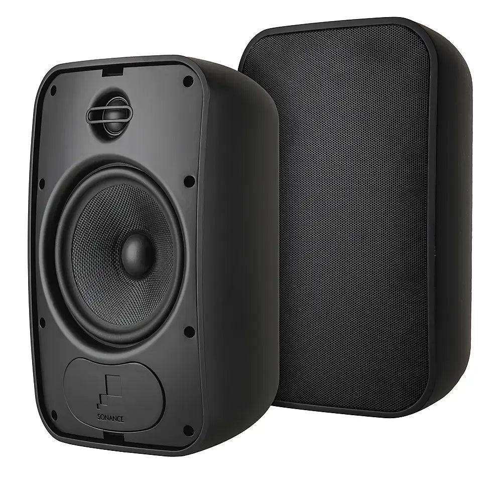 Sonance - MARINER 66 - Mariner Series 6-1/2" 2-Way Outdoor Surface Mount Speakers (Pair) - Black Speakers Sonance