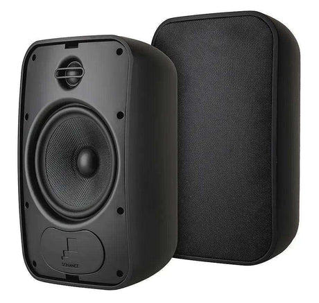 Sonance - MARINER 66 - Mariner Series 6-1/2" 2-Way Outdoor Surface Mount Speakers (Pair) - Black Speakers Sonance