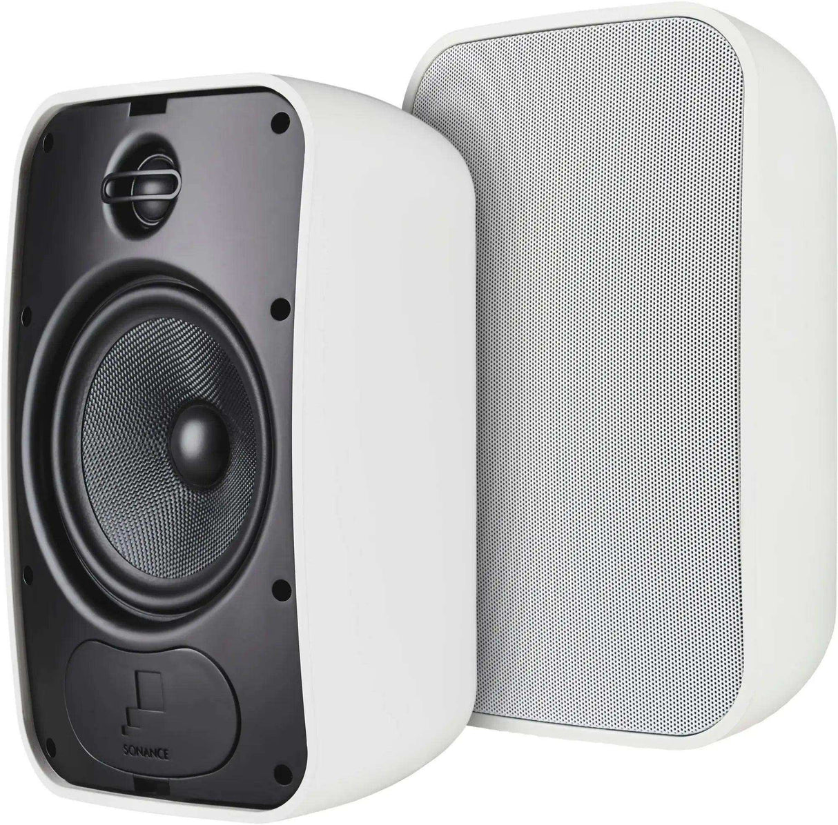 Sonance - MARINER 66 - Mariner Series 6-1/2" 2-Way Outdoor Surface Mount Speakers (Pair) - White Speakers Sonance