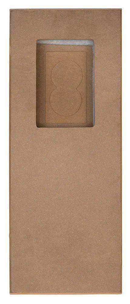Sonance - MEDIUM RECTANGLE ACOUSTIC ENCLOSURE - Enclosure for Select Visual Performance 6.5" Speakers (Each) - Wood Speakers Sonance