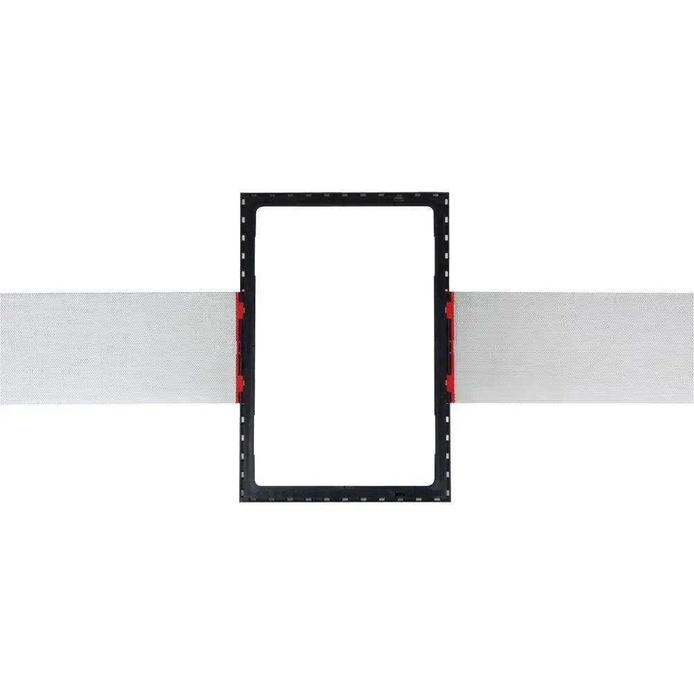 Sonance - MEDIUM RECTANGLE FLEX BRACKET - Flex Bracket for Select 6.5" Speakers (10-Pack) - Black Speakers Sonance