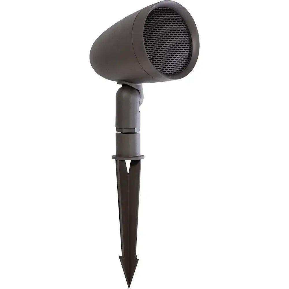 Sonance - SGS 8.1 SYSTEM - Garden Series 8.1-Ch. Outdoor Speaker System with In-Ground Subwoofer (8 - SATS, 1 - SUB, 1 - 2-150 AMP) - Dark Brown/Black (Each) Speakers Sonance