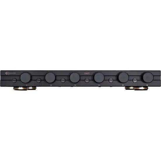 Sonance - SS6VC - 6-Pair Stereo Speaker Selector with Volume Controls (Each) - Black Audio Components Sonance