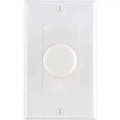 Sonance - VC60RIM - 60W Impedance Matching Volume Control In-wall Rotary (Each) - White Audio Components Sonance