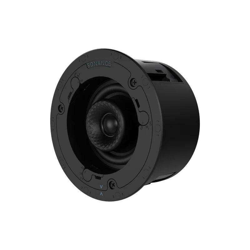 Sonance VX42R 4" Round In-Ceiling Speaker with White Micro Trim Grille (Pair) Speakers Sonance