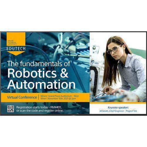 Sony BRAVIA BZ40H 75" Class HDR 4K UHD Digital Signage & Conference Room LED Display - FW75BZ40H Displays Sony