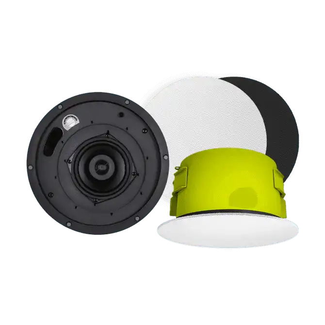 SoundTube 5.25" IP-Addressable Speaker in White - IPD4-CM52-BGM-II Speakers Soundtube