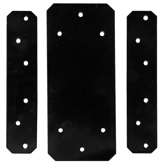 Soundtube AC-LA8-LINK-II-BK 2 black AC-LA8-LINK-II plates plus 12 zinc bolts Speakers Soundtube
