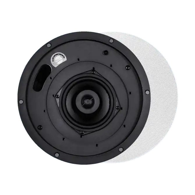 Soundtube CM52-BGM-II-WH 5.25" In Ceiling Speaker with white magnetic grill Speakers Soundtube