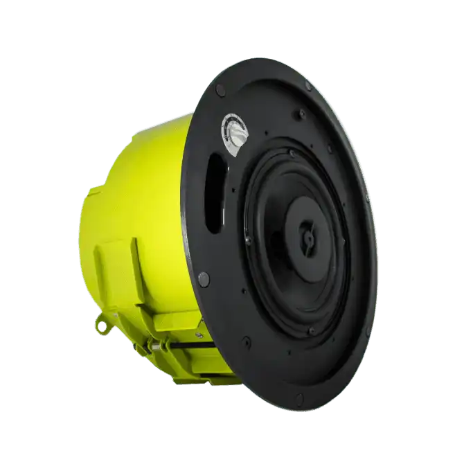 Soundtube CM62-BGM-II-WH 6.5" In Ceiling Speaker with white magnetic grill Speakers Soundtube