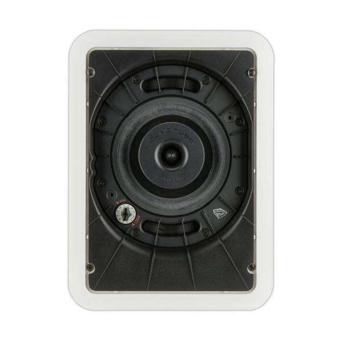 Soundtube IW500B-WH 5.25" Coax, BroadBeam Tweeter, In-Wall, White w/steel back Speakers Soundtube