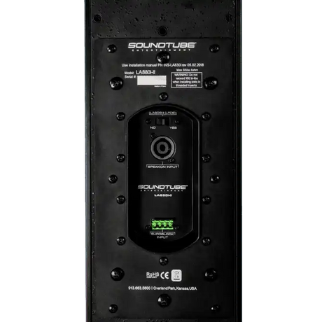 Soundtube LA880I-II-BK Full range line array - Series II (Black) Speakers Soundtube