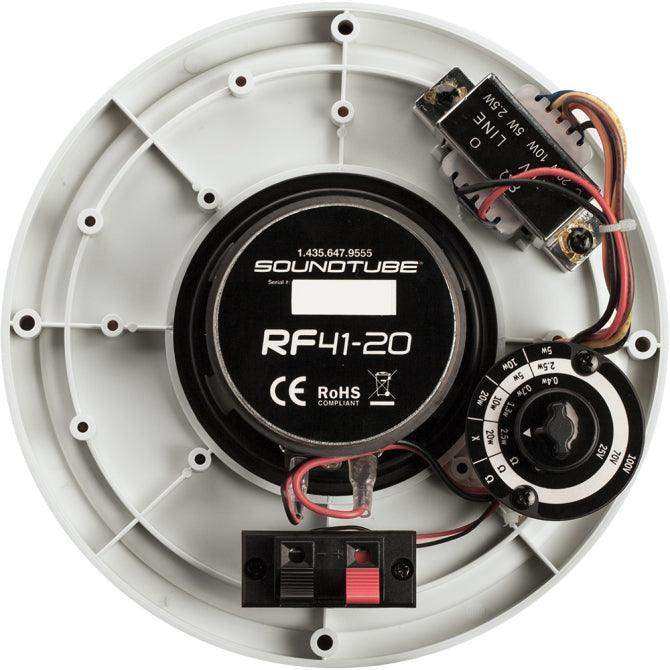 Soundtube RF-41-20-SG-WH 4" Full range, Blind-Mount Ceiling Speaker With Grille Speakers Soundtube