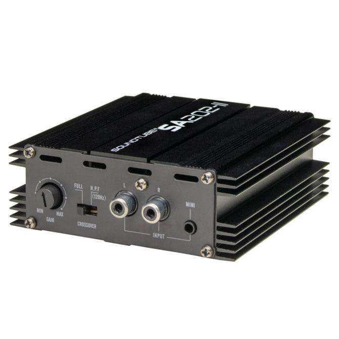 Soundtube SA202 Class AB Mini Amplifier with 20W per channel output at 4 Ohms. Audio Amplifiers Soundtube