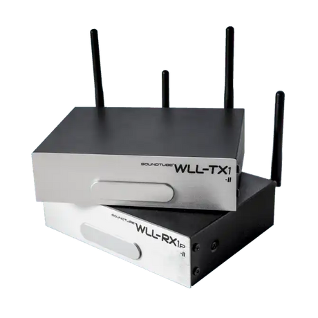 Soundtube WLL-TR-1P-II Tri-band Uncompressed Wireless WLL-TX1 Trans. WLL-RX1P Rec. Sys. Audio Amplifiers Soundtube