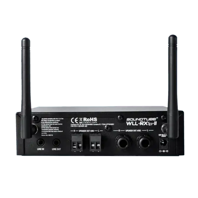 Soundtube WLL-TR-1P-II Tri-band Uncompressed Wireless WLL-TX1 Trans. WLL-RX1P Rec. Sys. Audio Amplifiers Soundtube