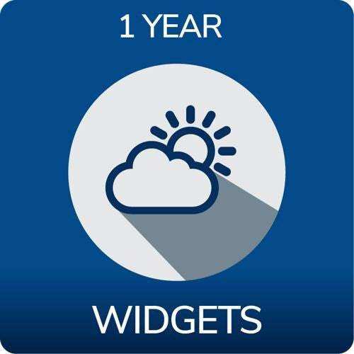 SpinetiX DSOS WIDGETS 1 Year License - SX-SUB-1Y-WID Digital Signage SpinetiX