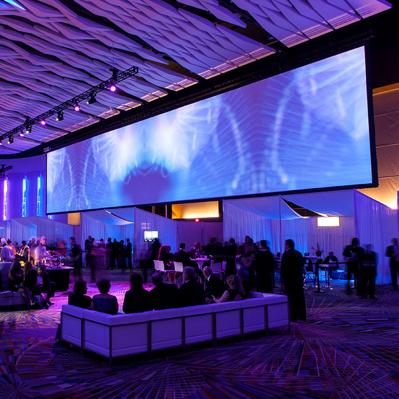 Draper StageScreen, 360", NTSC