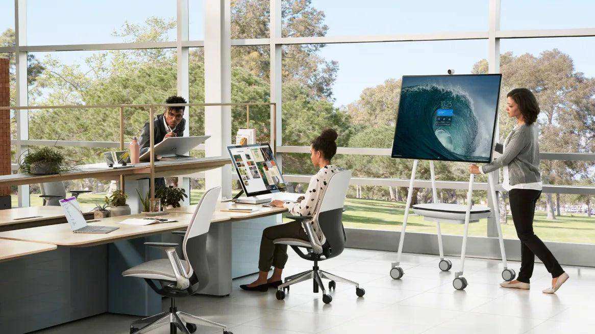 Steelcase STPM1CART Roam Mobile Stand for Surface Hub 2S 50" Video Steelcase