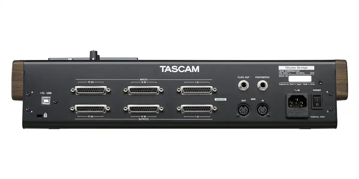 Tascam Studiobridge 24-Track Recorder/USB Audio Interface Audio Players & Recorders Tascam