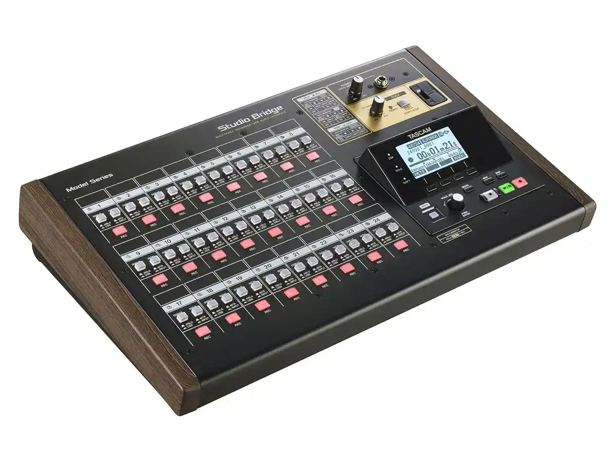 Tascam Studiobridge 24-Track Recorder/USB Audio Interface Audio Players & Recorders Tascam