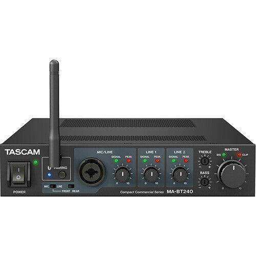 Tascam MA-BT240 240W Mixing Amplifier with Bluetooth Extension Audio Players & Recorders Tascam