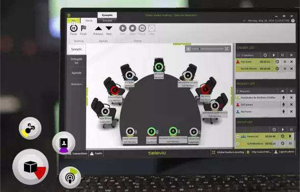 Televic CoCon Discussion - 71.98.1101 Audio Conferencing Televic