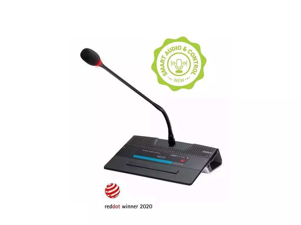 Televic Conference Tabletop Confidea Flex Digital Delegate Discussion Unit - 71.98.0133 Audio Conferencing Televic