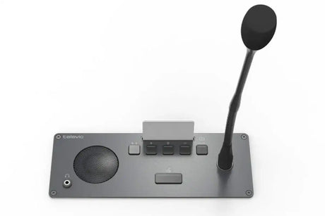 Televic Confidea F-DV Flushmount Delegate Voting Unit - 71.98.0502 Audio Conferencing Televic