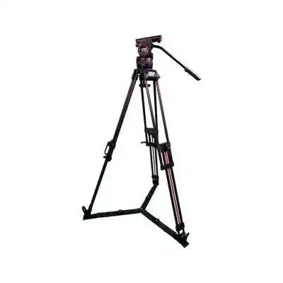 Teris TS-H14CF-Q 100mm Flat Base Fluid Head & 2-Stage Carbon Fiber Tripod System Tripods Teris