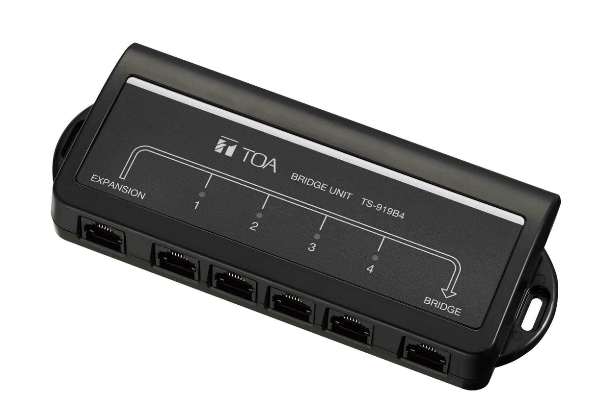 TOA Electronics 4-Wire Station Bridge Unit for TS-910 - TS-919B4 Audio Conferencing TOA
