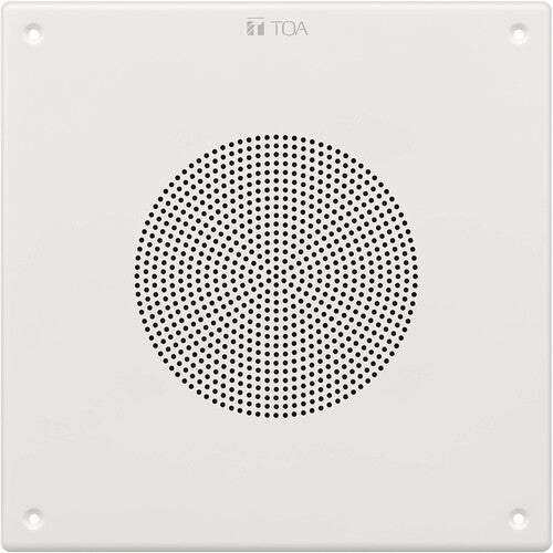 TOA Electronics 8" IP Square Speaker with PoE and Phantom Power (Square) - IP-A1PC580S Audio Components TOA