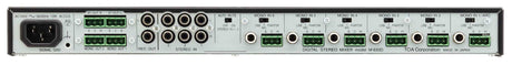 TOA Electronics Digital Stereo Mixer - M-633D CU Intercoms TOA