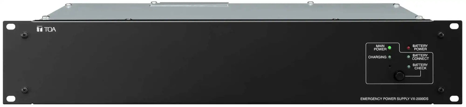 TOA Electronics Emergency Power Supply - VX-2000DS AMQ Intercoms TOA