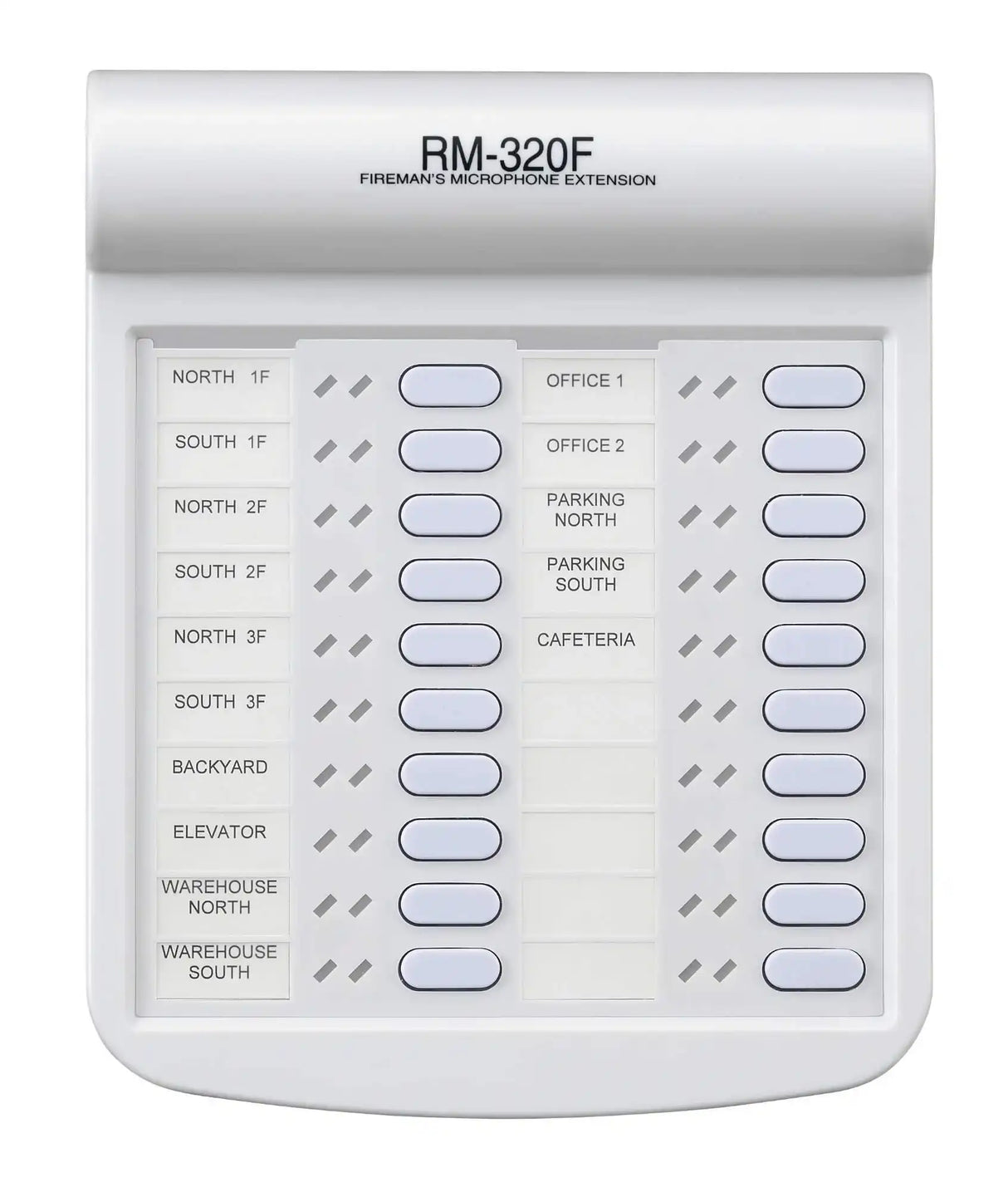 TOA Electronics Extension Unit - RM-320F AMQ Intercoms TOA