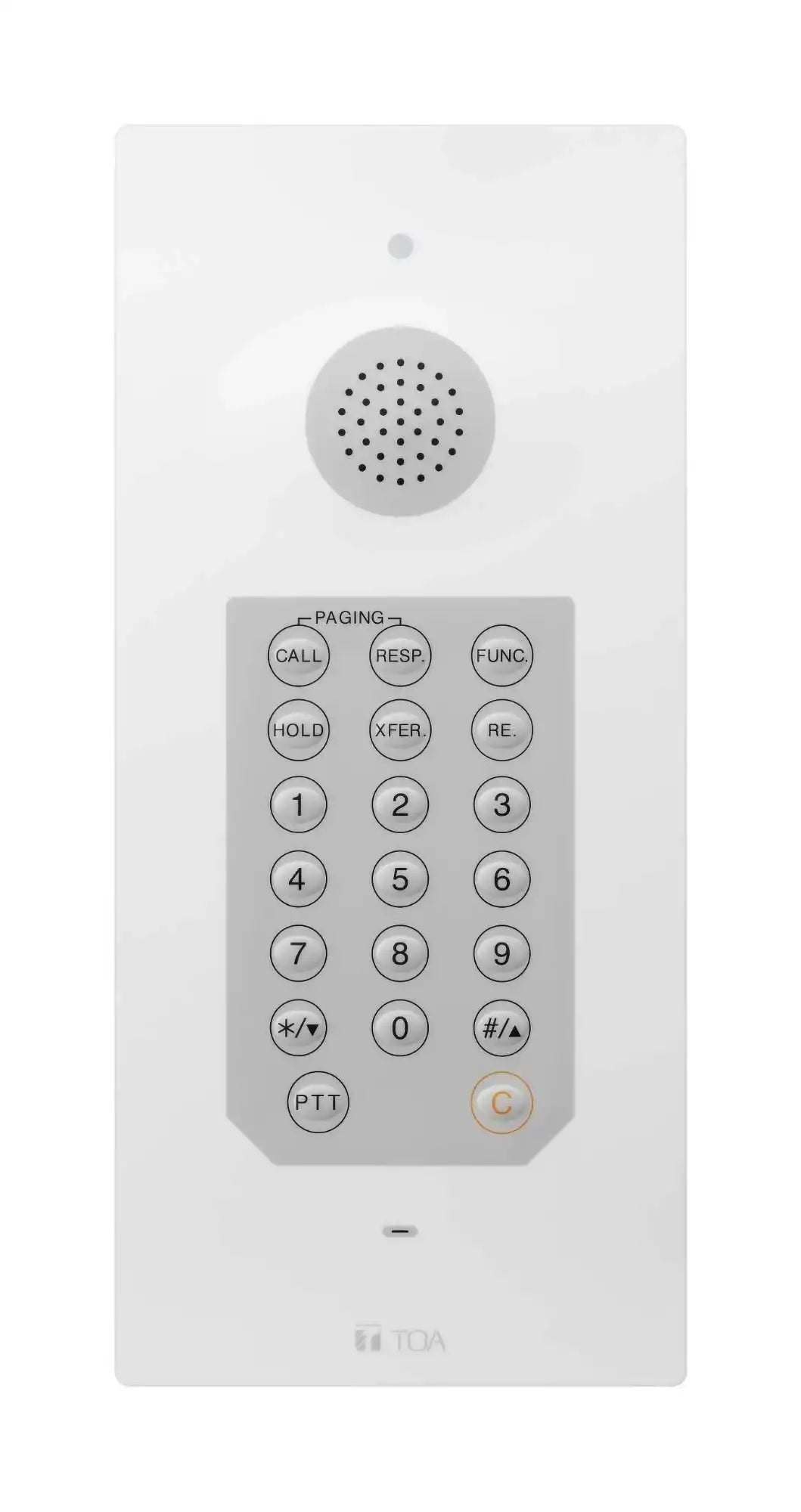 TOA Electronics Flush-Mount Master Station - N-8033MS Y Intercoms TOA