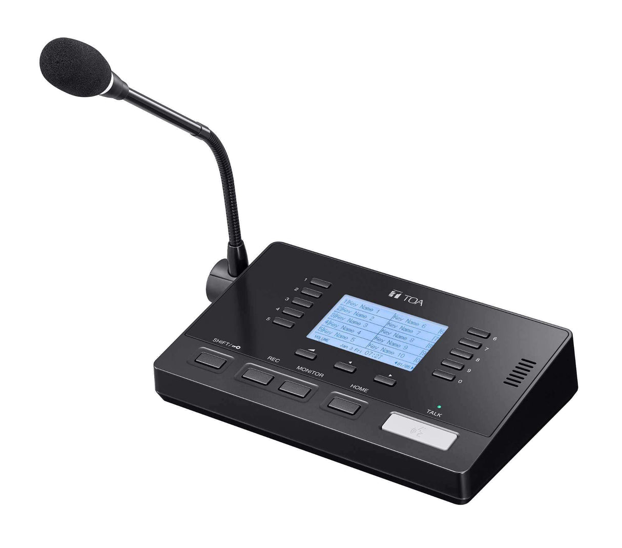 TOA Electronics IP Remote Microphone - IP-A1RM Audio Components TOA
