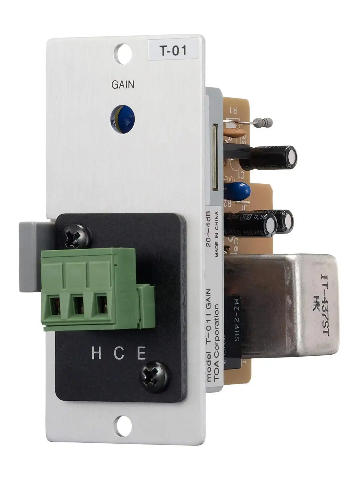 TOA Electronics Line Output Module - T-01S-T Audio Components TOA