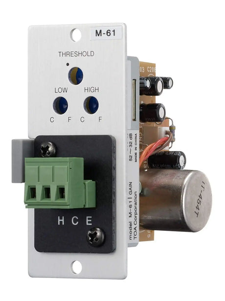 TOA Electronics Microphone Input Module - M-61S T Audio Components TOA