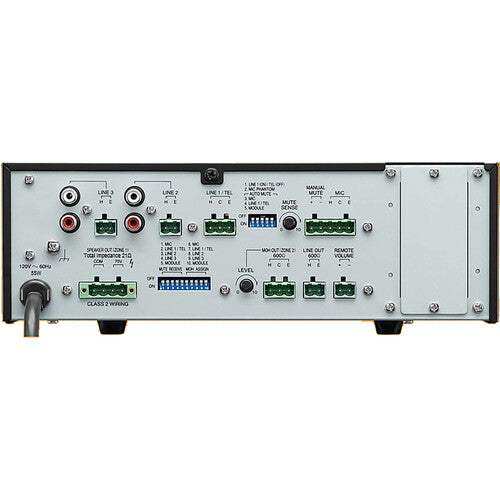 TOA Electronics Mixer Amplifier (240W Class-D 70V) - BG-2240D-AM Audio Amplifiers TOA
