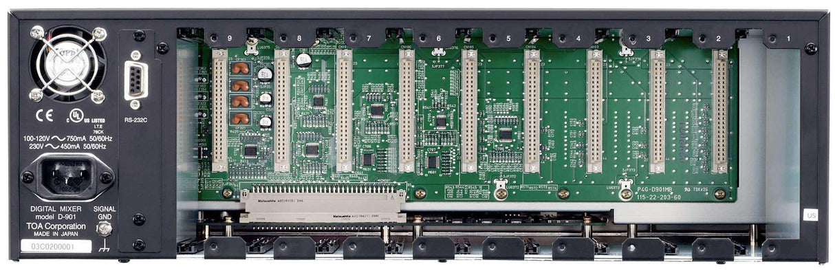 TOA Electronics Modular Digital Mixer - D-901 Intercoms TOA