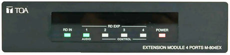 TOA Electronics Port Expander - M-804EX-AM Intercoms TOA