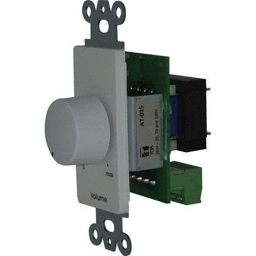 TOA Electronics Volume Control Attenuator Wall Plate (25 W) - AT-025 Intercoms TOA