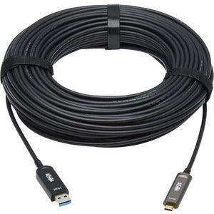 Tripp Lite U428F-20M-D3 USB-A to USB-C AOC Cable Electronics Tripp Lite