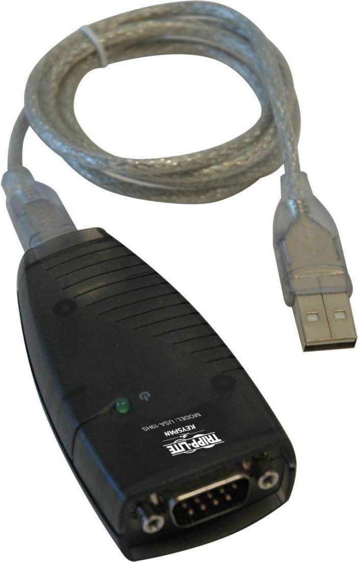 Tripp Lite USA-19HS USB TO SERIAL ADAPTER HIGH SPEED 9 PIN USB-A DB9 Electronics Tripp Lite
