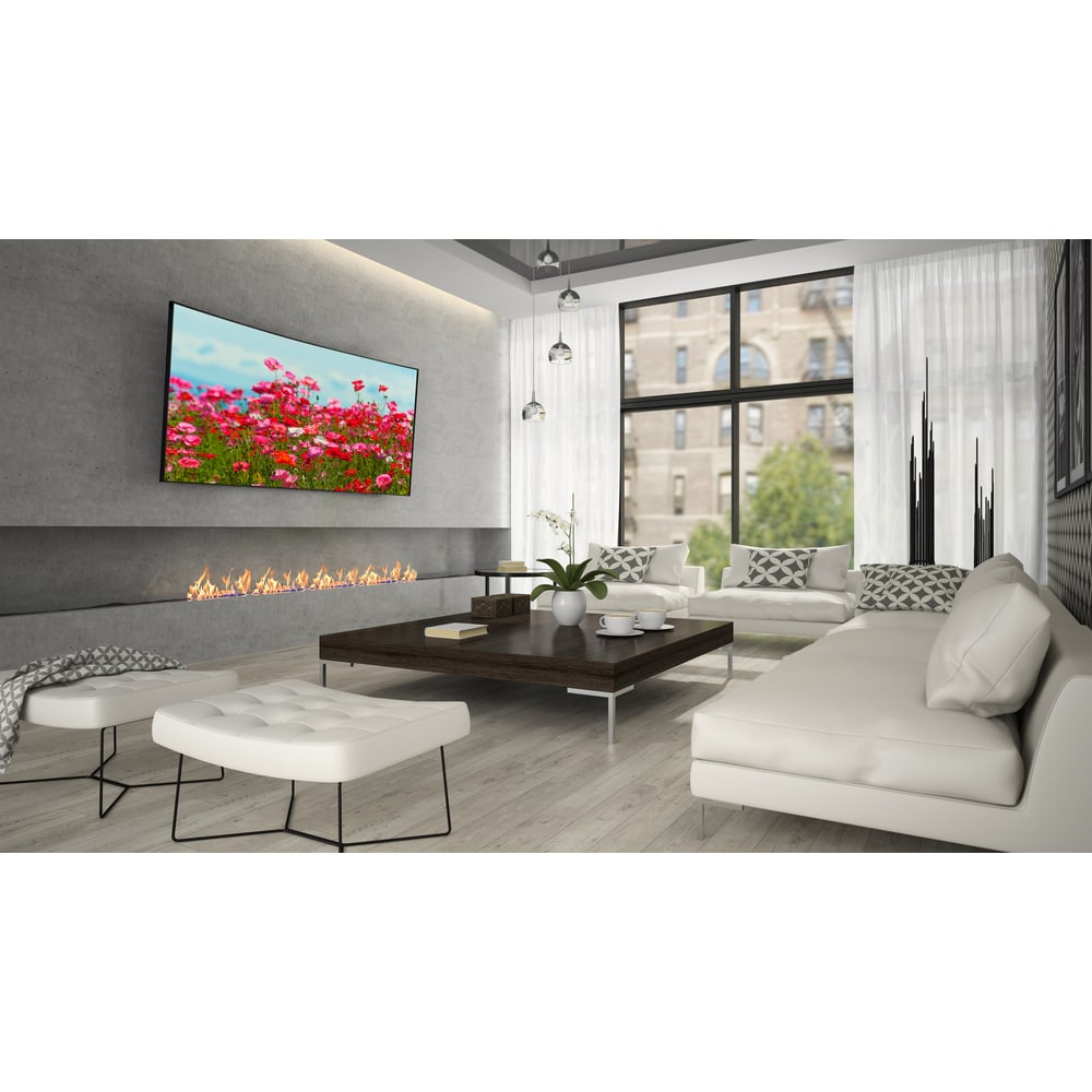 Peerless-AV TVFT690 TruVue low-profile flat/tilt wall mount, alternate angle