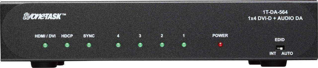 tvONE 1x4 DVI Distribution Amplifier w/Audio and HDCP - 1T-DA-564 Video Accesories tvONE