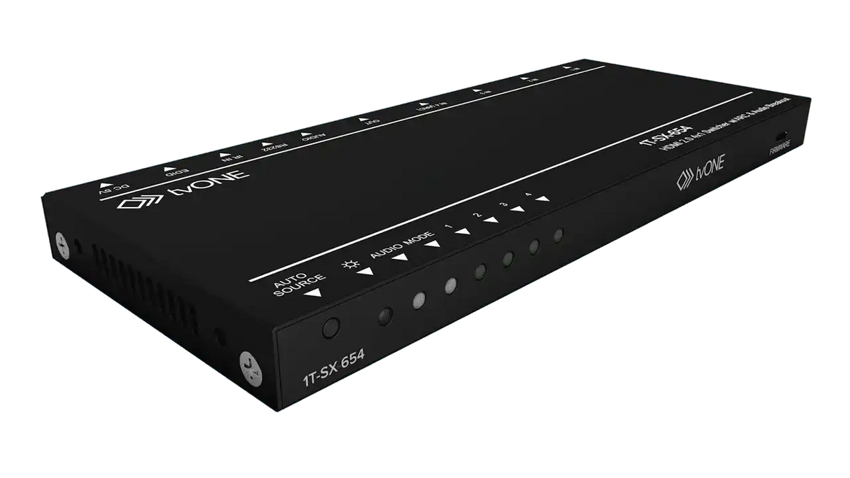 tvONE 4x1 4K60 HDMI 2.0 Ultra slim switcher with HDCP 2.2 - 1T-SX-654 Video Accesories tvONE