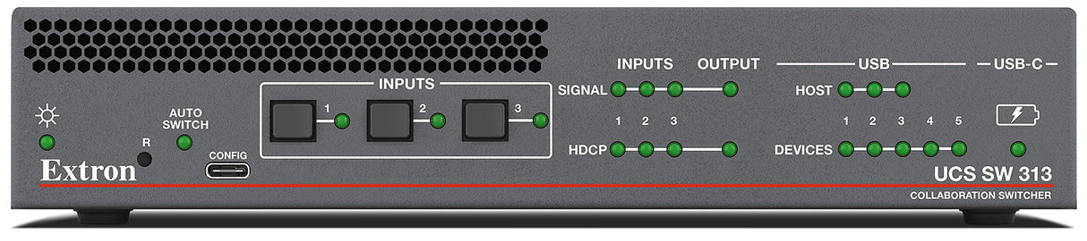 Extron UCS SW 313 3x1 4K/60 Collaboration and Presentation Switcher